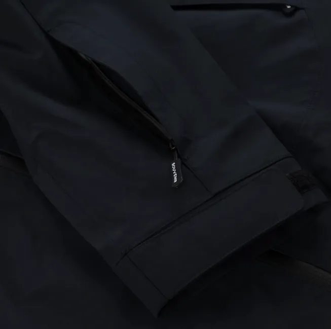 3 Ply Ripstop Shell Jacket | Black