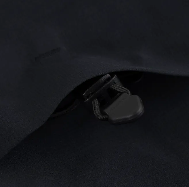 3 Ply Ripstop Shell Jacket | Black