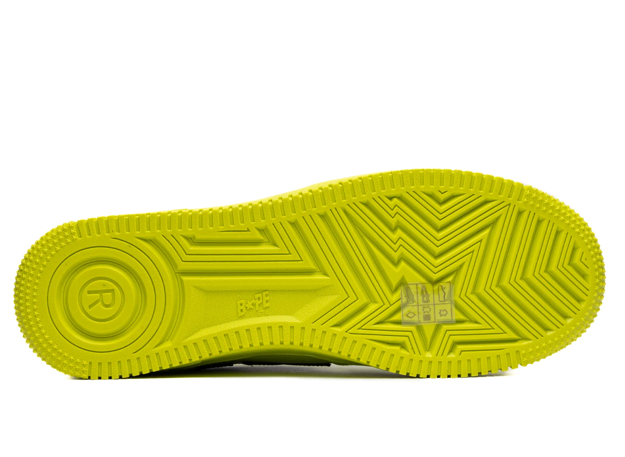 A Bathing Ape Bape Sta #2 M2 in Yellow