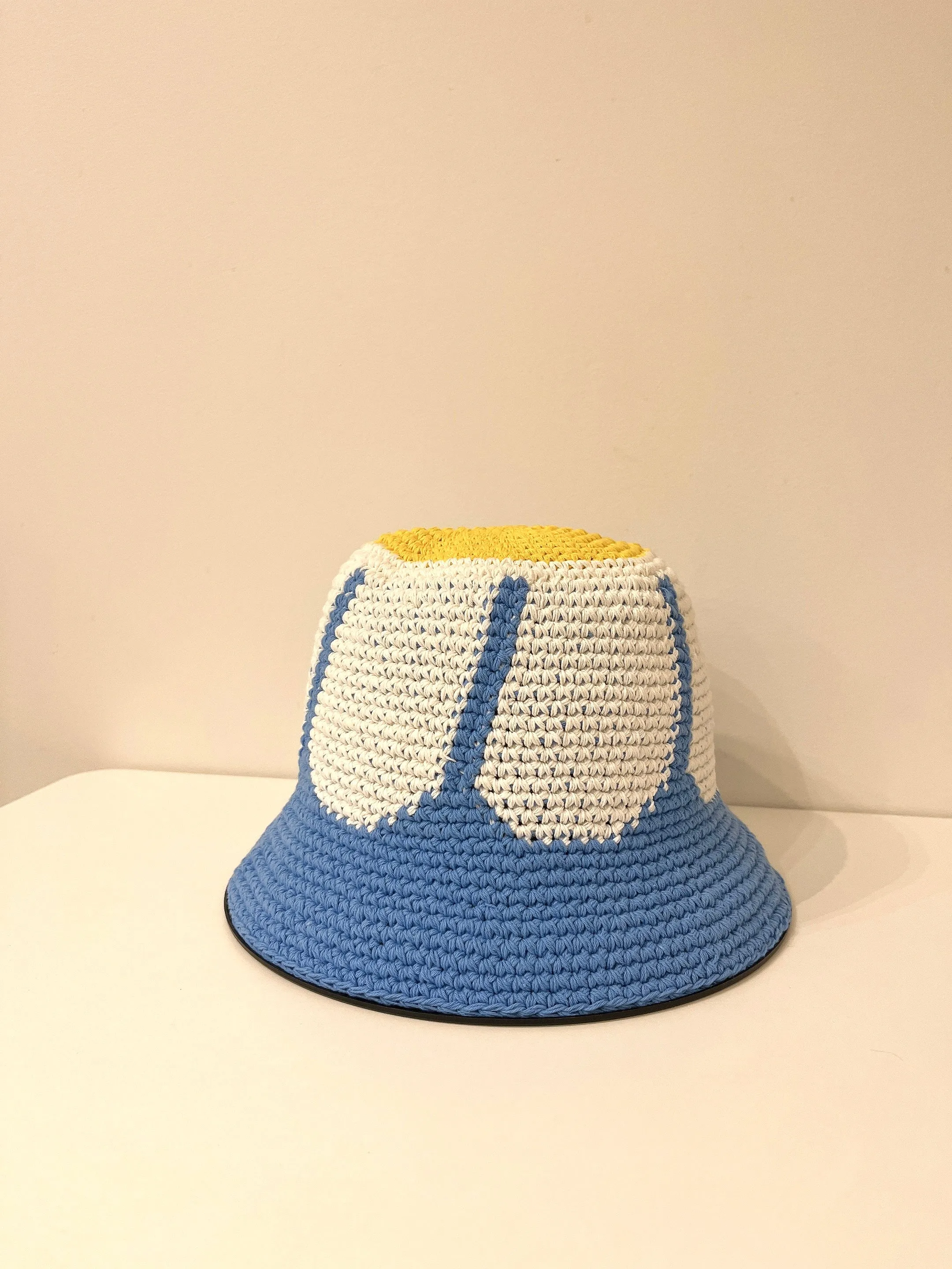 ABBY Color block bucket hat