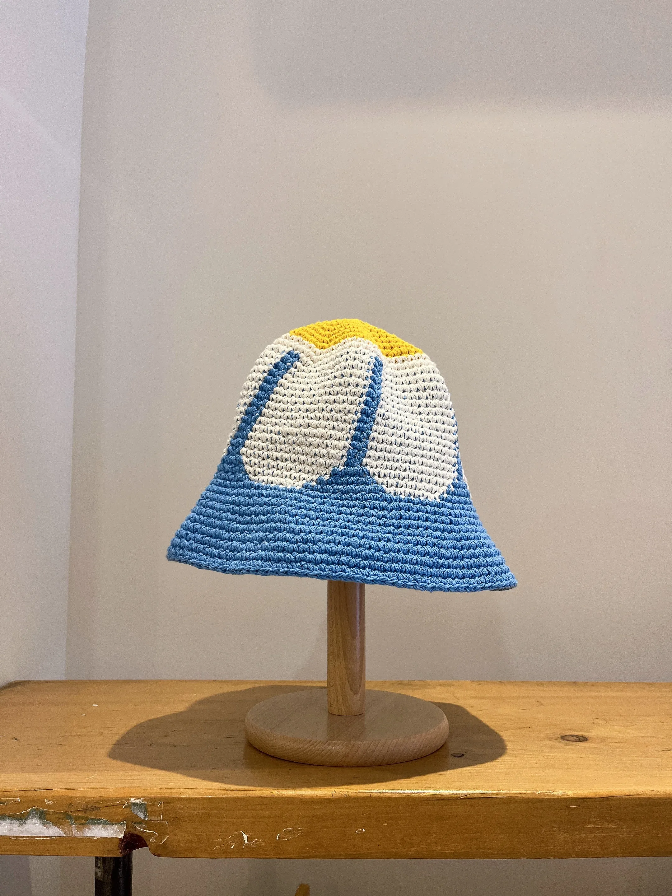 ABBY Color block bucket hat