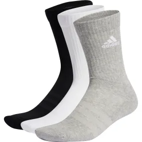 adidas Cushioned (3 Pack) Crew Training Socks - Multi