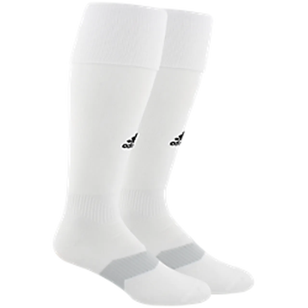 Adidas Metro V OTC Soccer Sock-WHITE