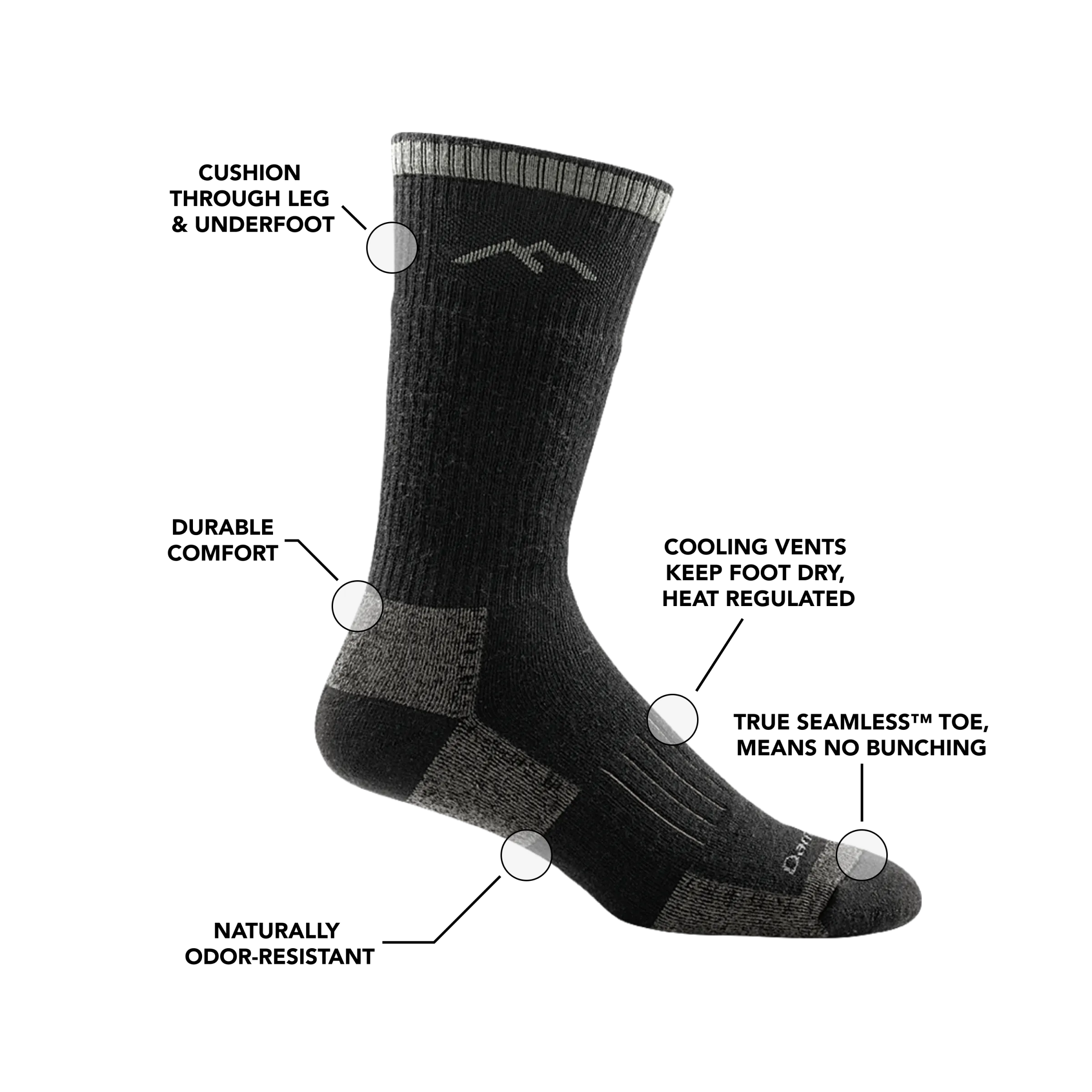 Boot  Midweight Hunting Sock-Last Chance