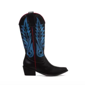 BOTA TEXANA GLS 2 / Black-Blue-Red