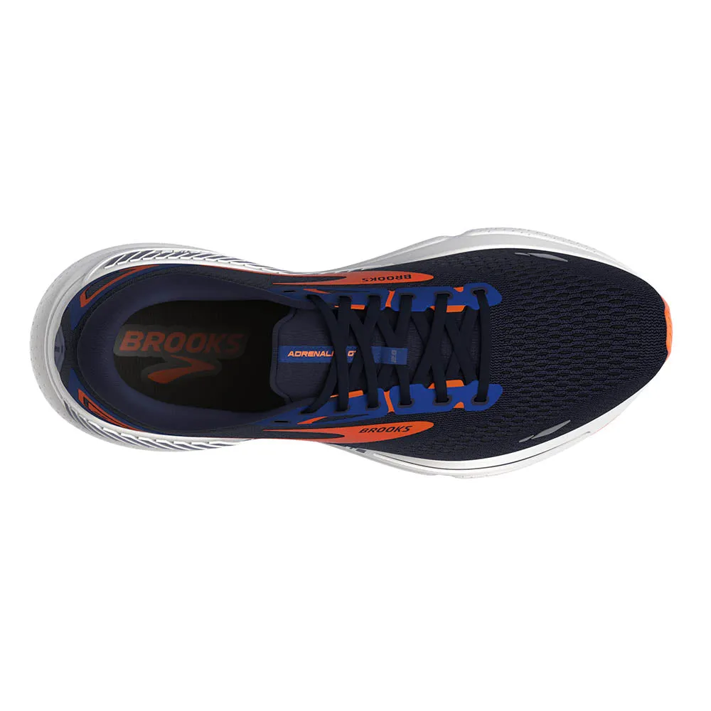 Brooks Adrenaline GTS 23 (Mens) - Peacoat/Orange/Surf The Web