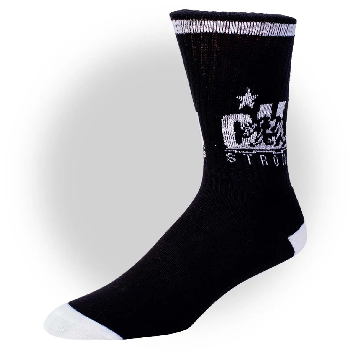 CALI Strong Original Athletic Crew Socks Glow in the Dark