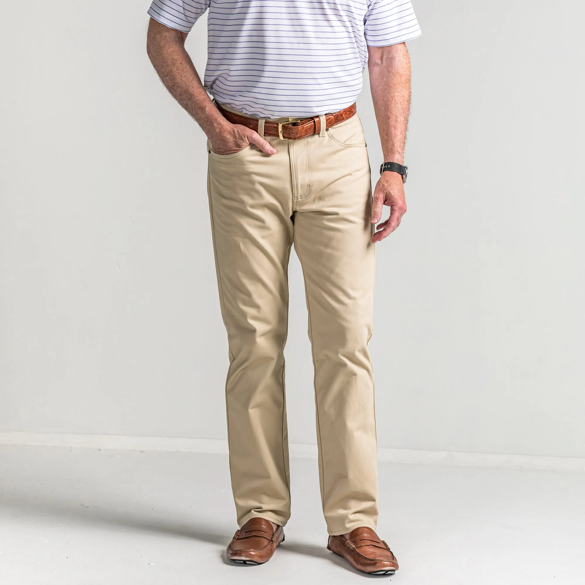 Classic Five Pocket Pant Tan