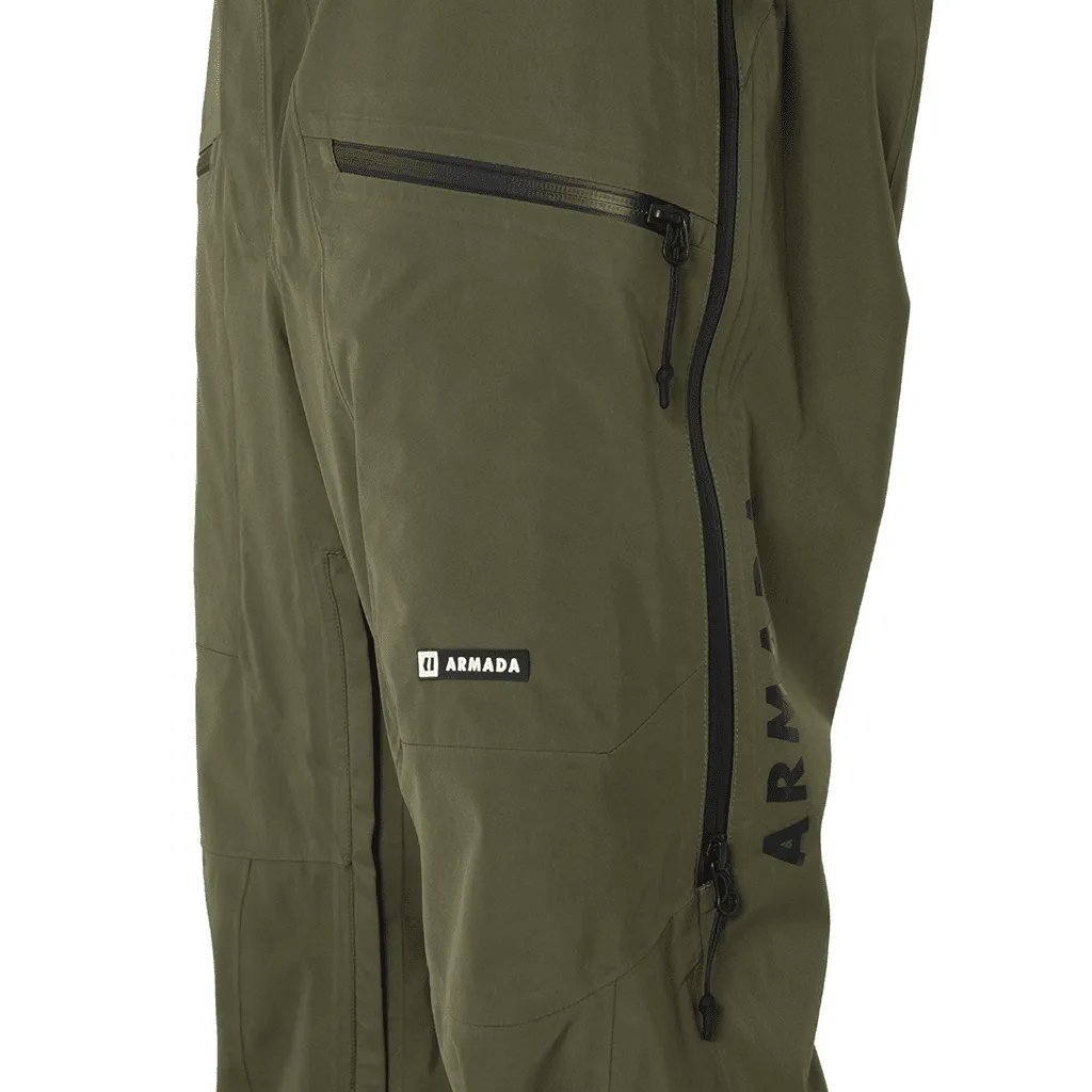 Coveted 3L Gore-Tex® bib pants - Olive