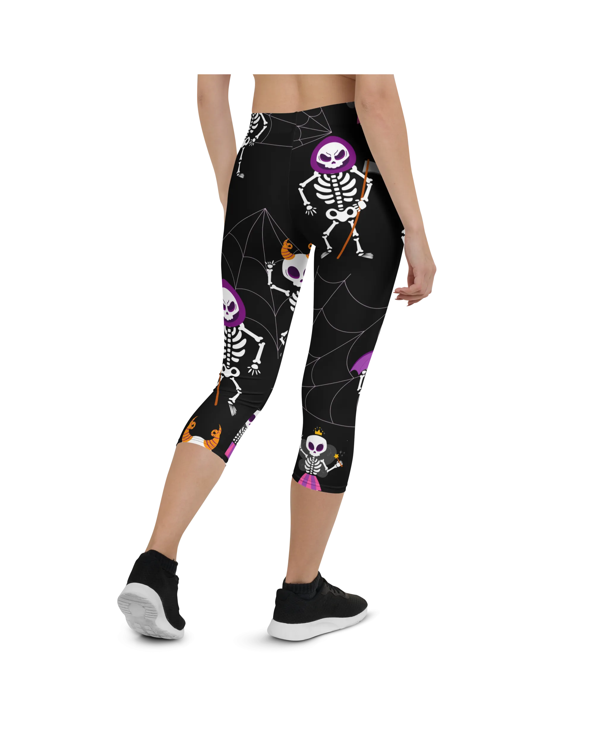 Dancing Skeletons Capris