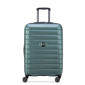 Delsey Shadow 66cm Expandable Medium Luggage - Green