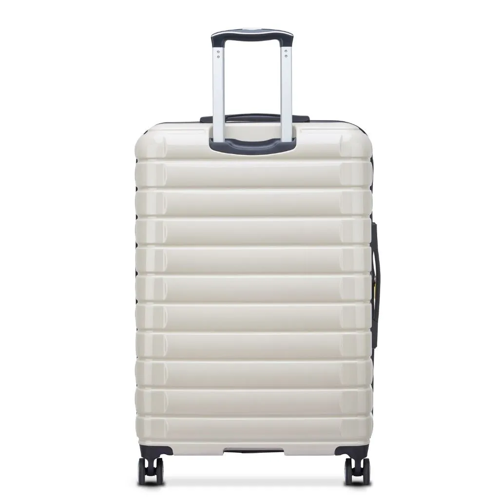 Delsey Shadow 75cm Top Loader Large Luggage - Ivory