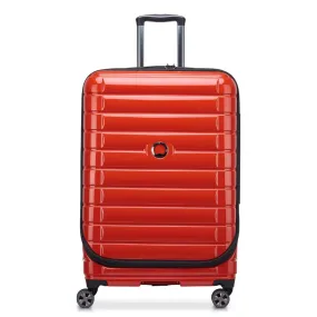 Delsey Shadow 75cm Top Loader Large Luggage - Red