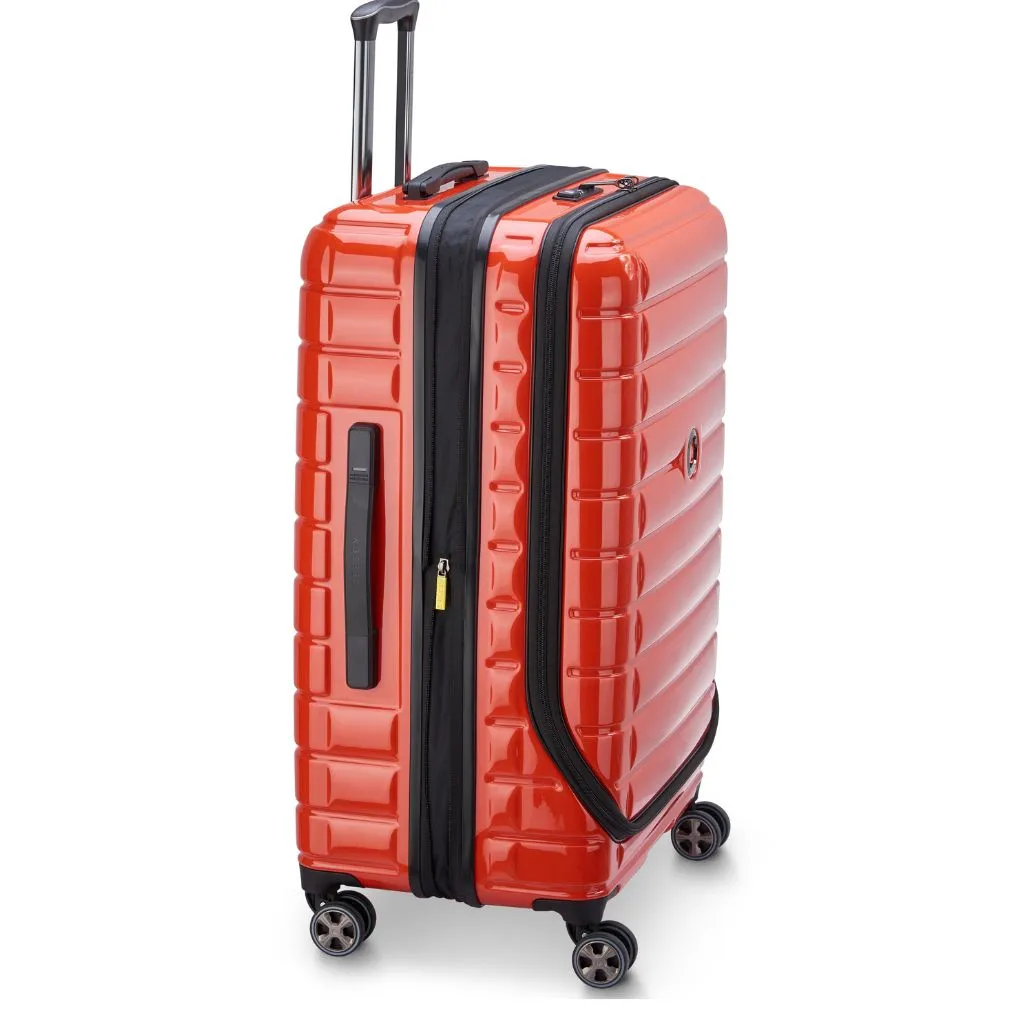 Delsey Shadow 75cm Top Loader Large Luggage - Red