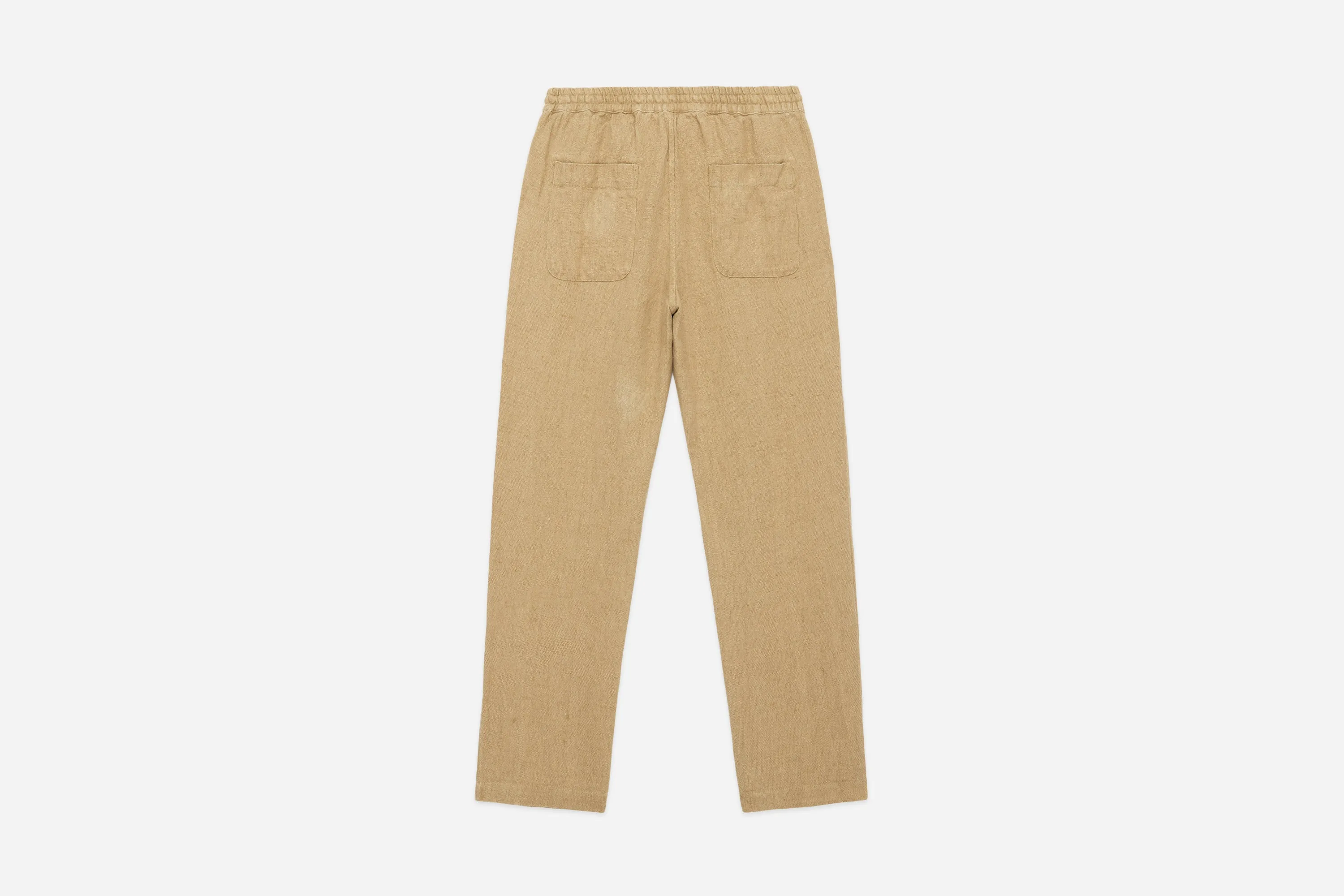 Easy Pants ~ Tan Hemp Canvas