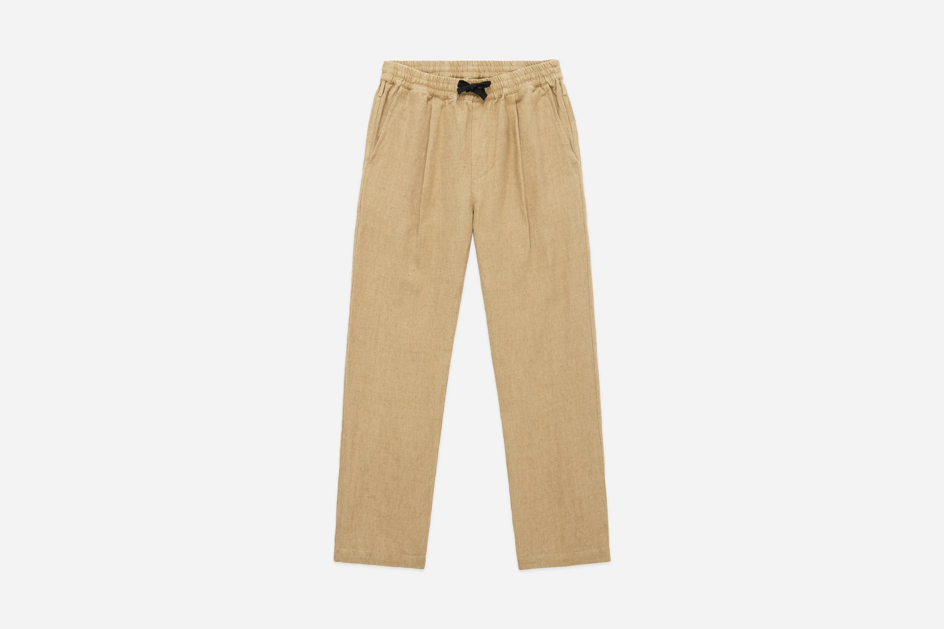 Easy Pants ~ Tan Hemp Canvas