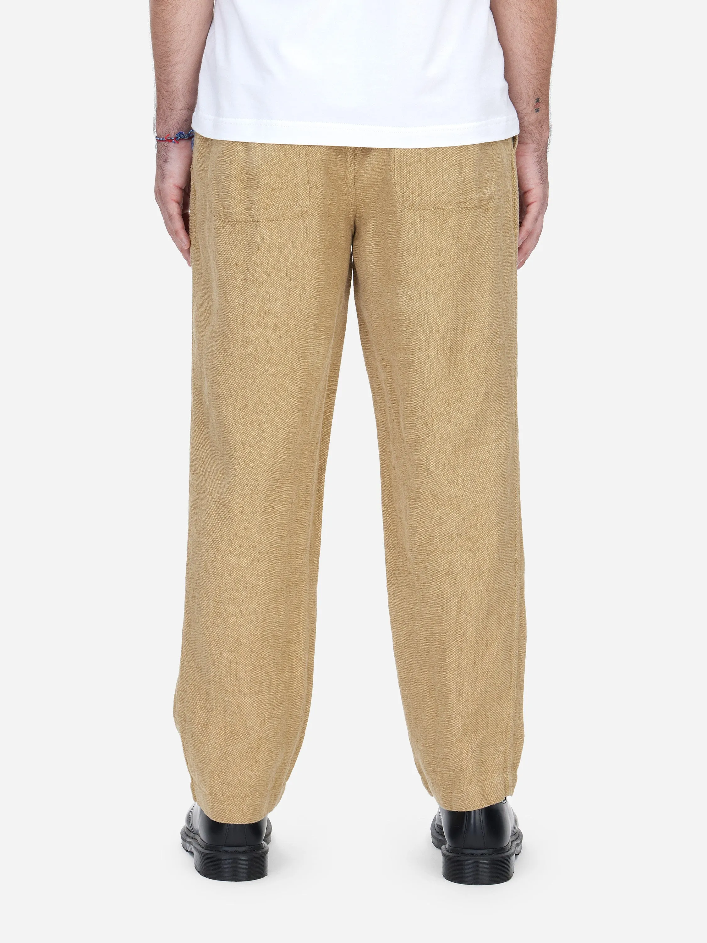 Easy Pants ~ Tan Hemp Canvas