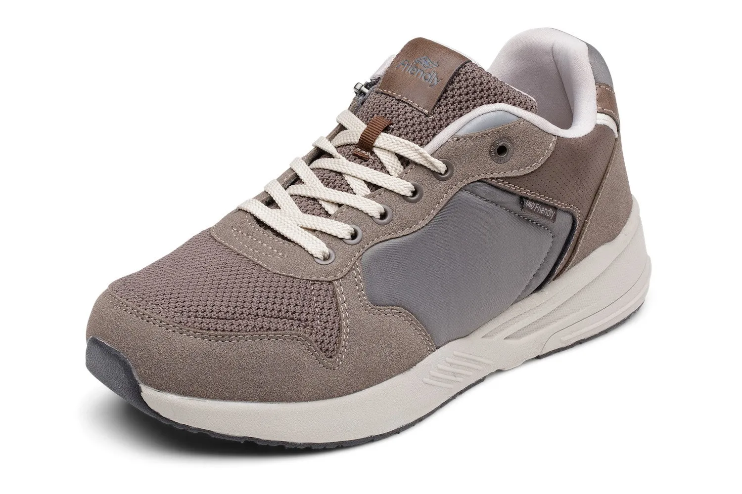 Excursion mid-top brown shoe - men