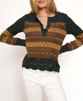 Fair Isle Mix Sweater