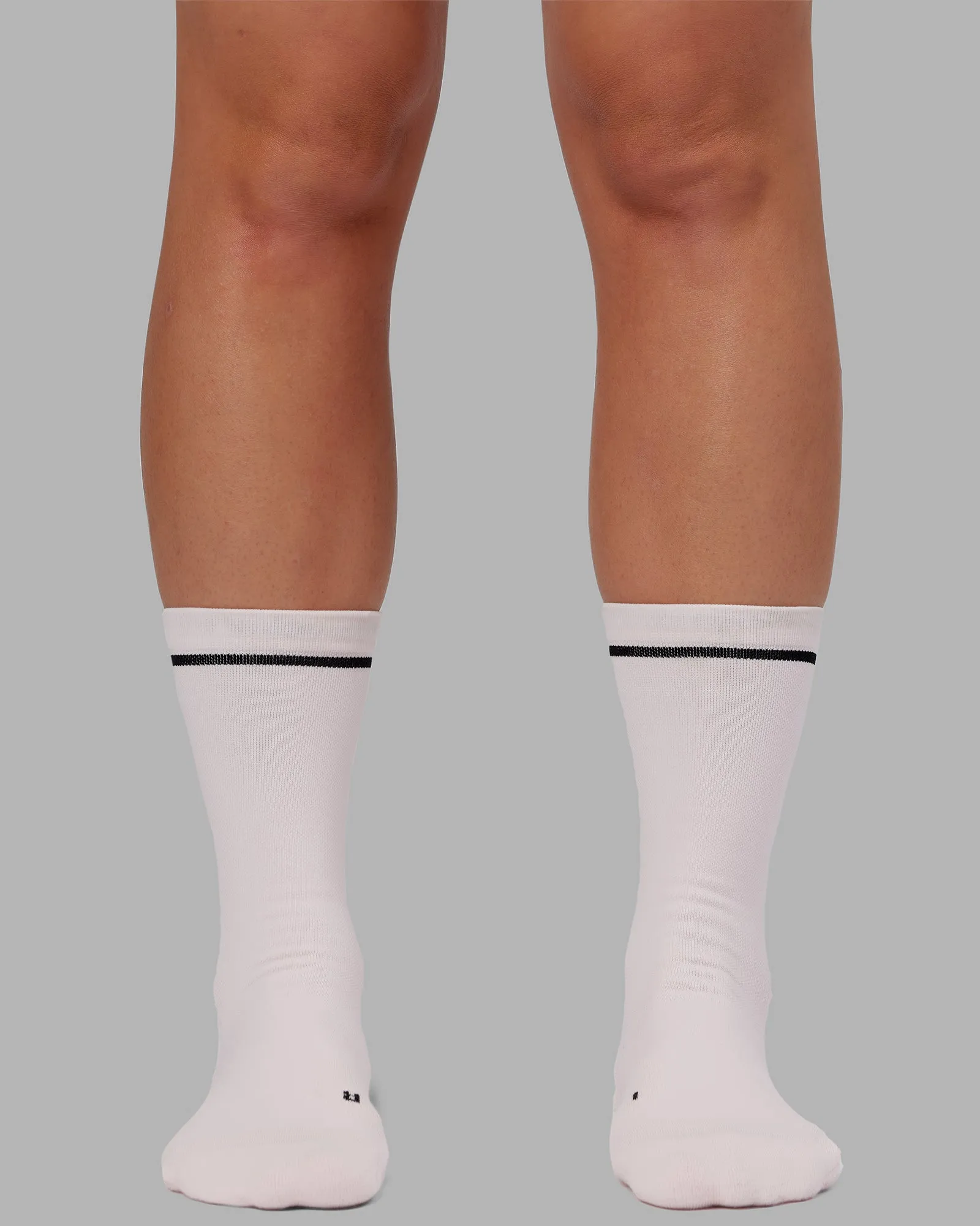 Fast Performance Crew Socks - Bubblegum-Black