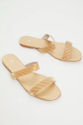 Gold Flat Slides