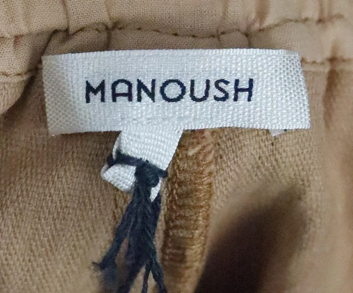 Manoush Tan Corduroy Pants sz 0