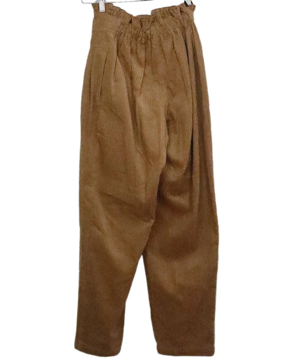 Manoush Tan Corduroy Pants sz 0