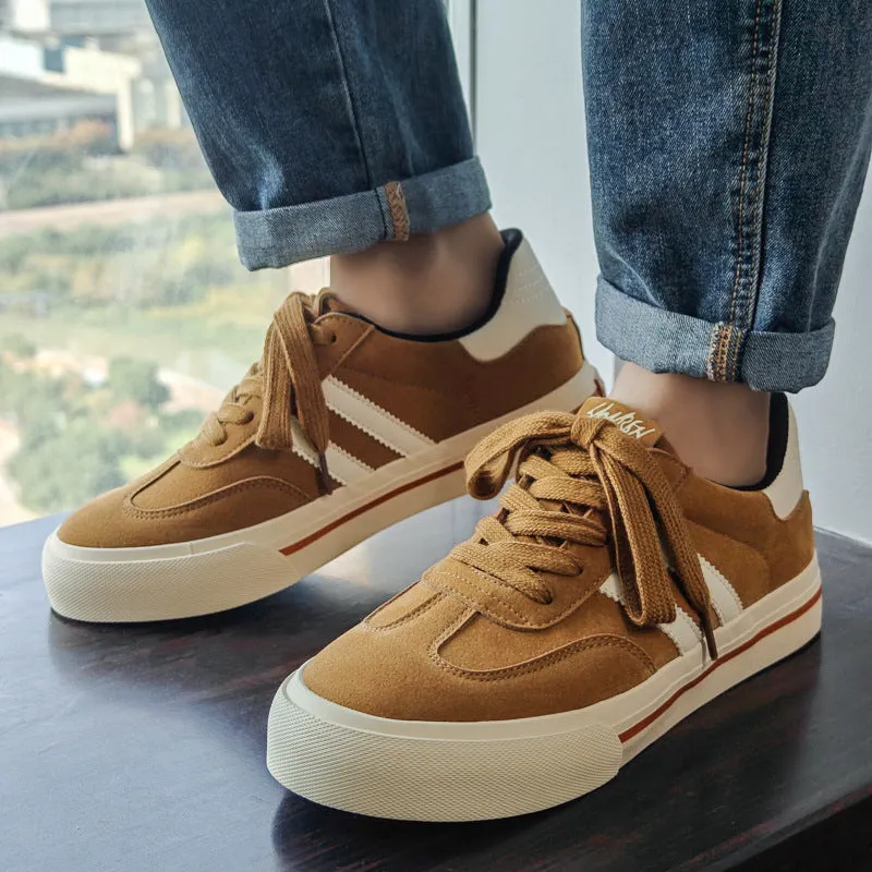 Men Fashion Casual Canvas Flat Training Sneakers