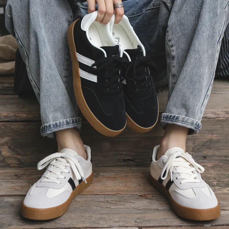 Men Fashion Patchwork Canvas Casual Training Sneakers