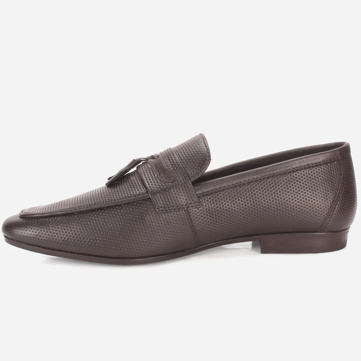 Men "ASTON" Leather Slide In Loafers Shoes