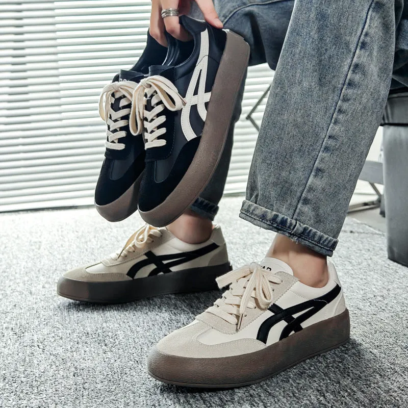 Men Stylish Canvas Flat Casual Training Sneakers