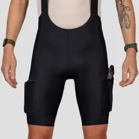 Men's Cargo Bib Short - Obsidian - 2023