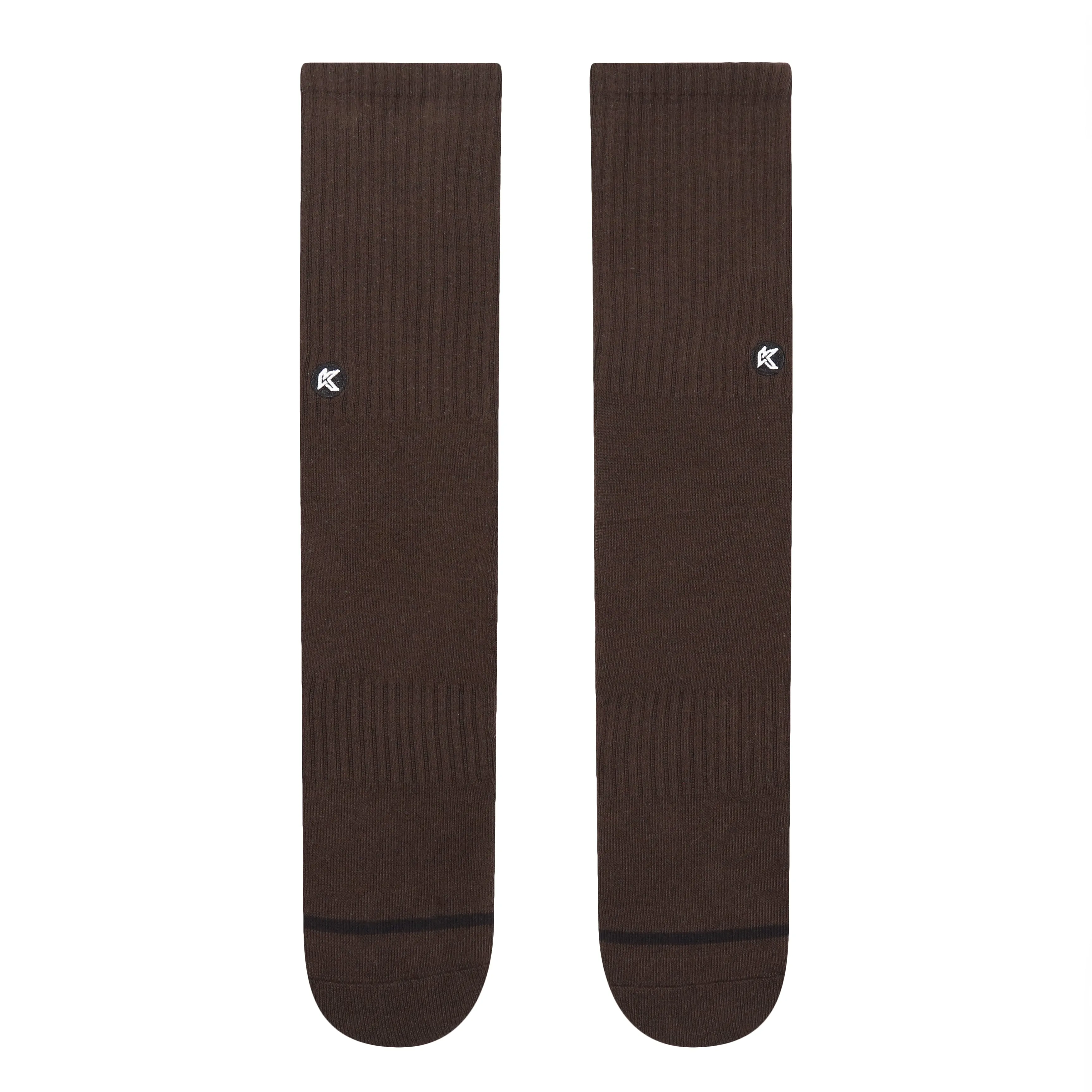 Mocha Crew Sock