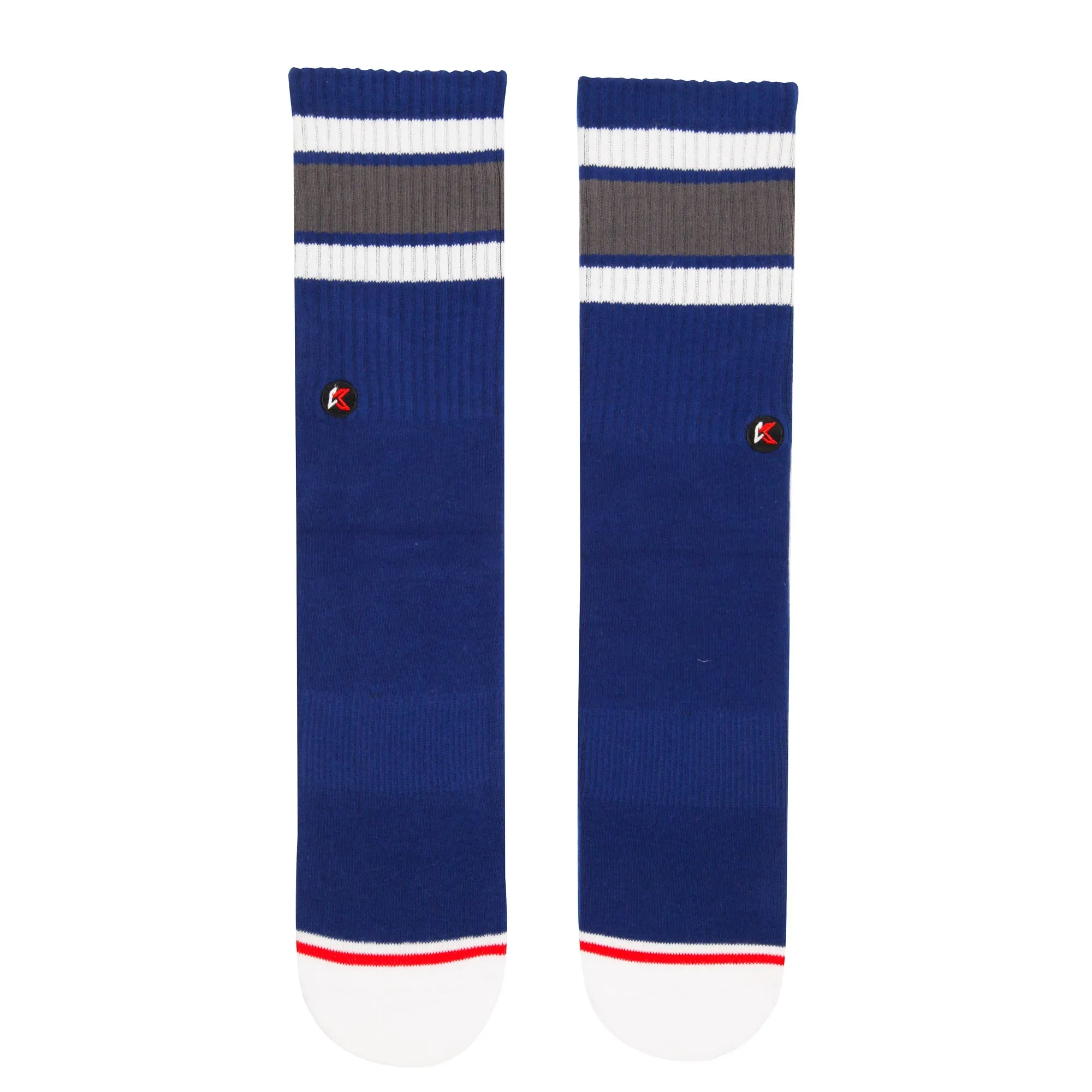 Navy Crew Sock