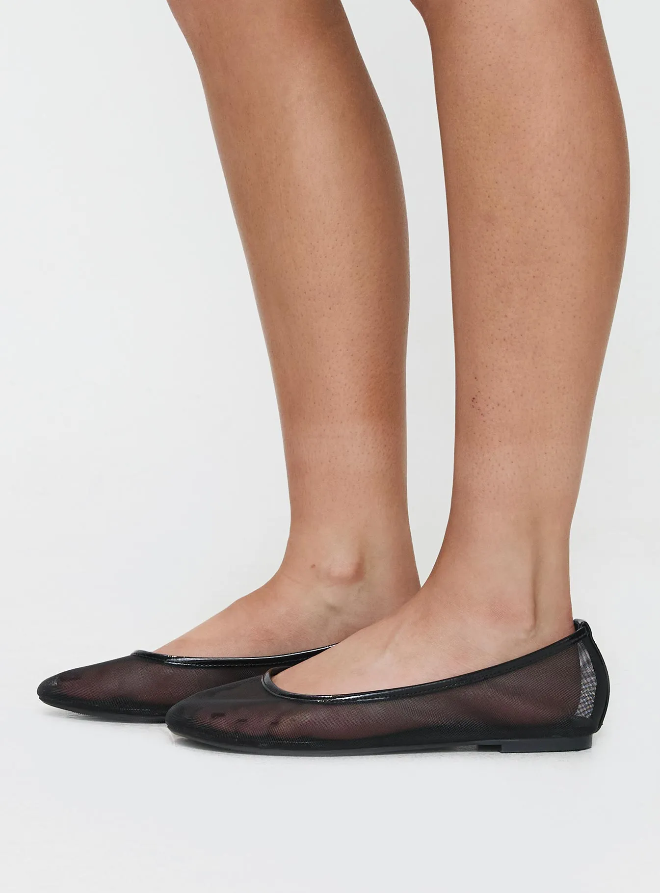 Therapy Arlo Ballet Flats Black Mesh