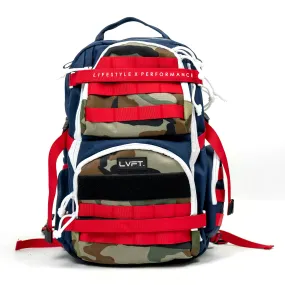 V2 Tactical Backpack - Navy / Camo