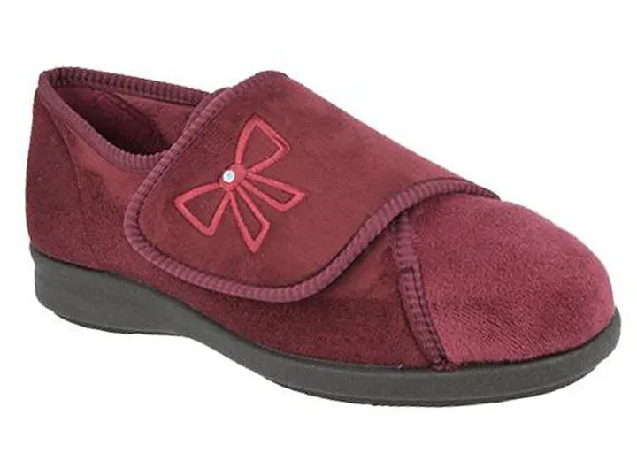 Womens Wide Fit DB Keeston Slippers